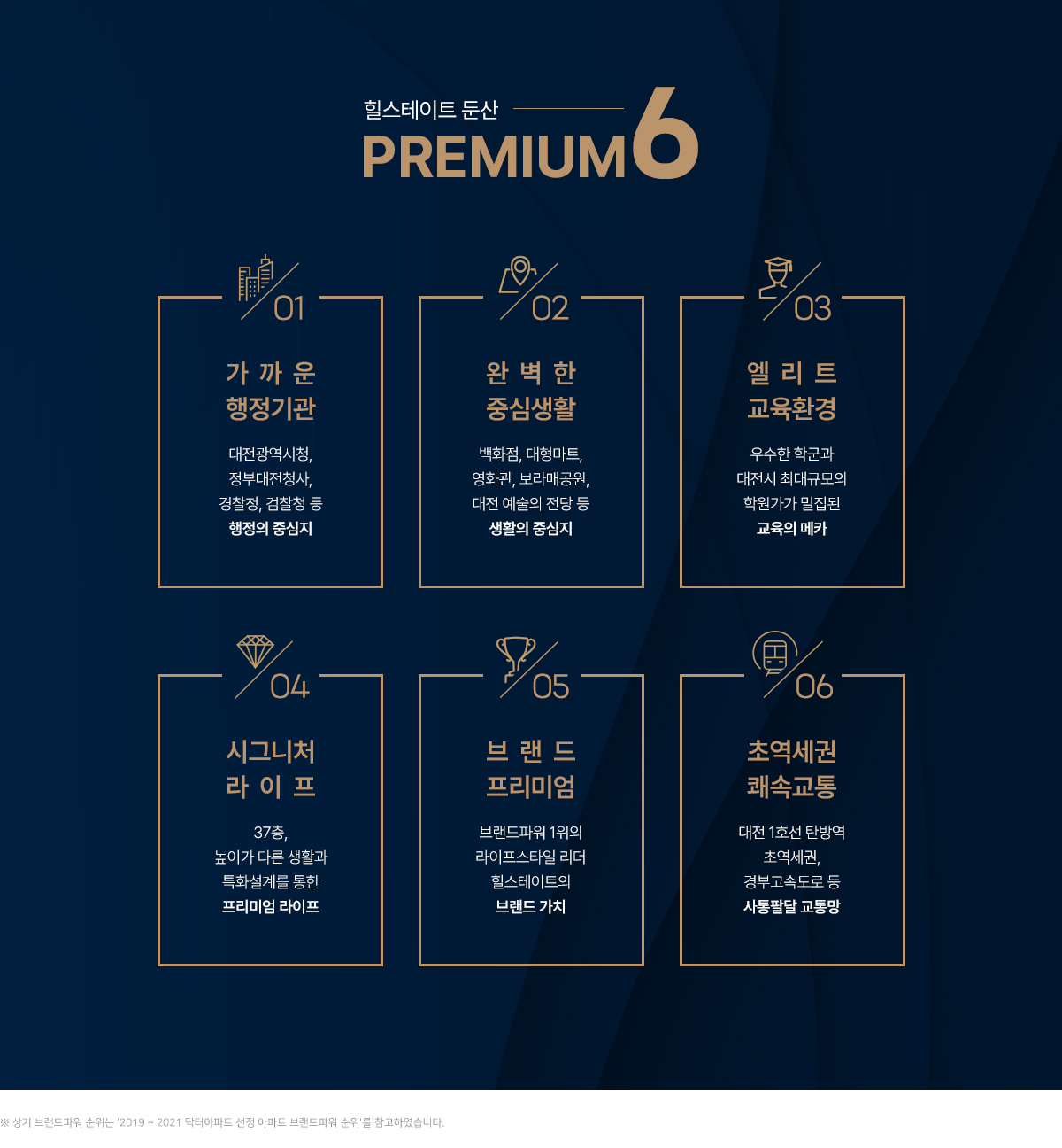 힐스테이트 둔산 6가지 프리미엄